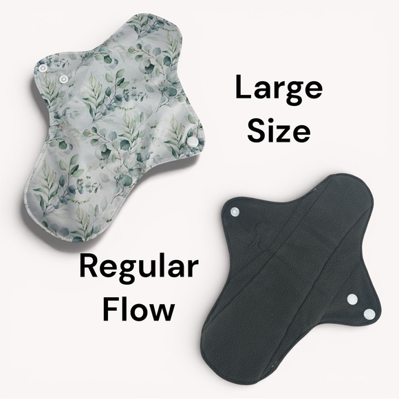 NEW 10PCS Set Reusable Washable Menstrual Pads (3)XL+(3)L+(3)M +BAG Incontinence - Picture 12 of 16